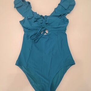 CUPSHE Women's One Piece Swimsuit Ruffle